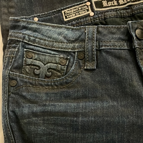 Y2k ROCK REVIVAL Tara skinny jeans Size 28 - Picture 8 of 12